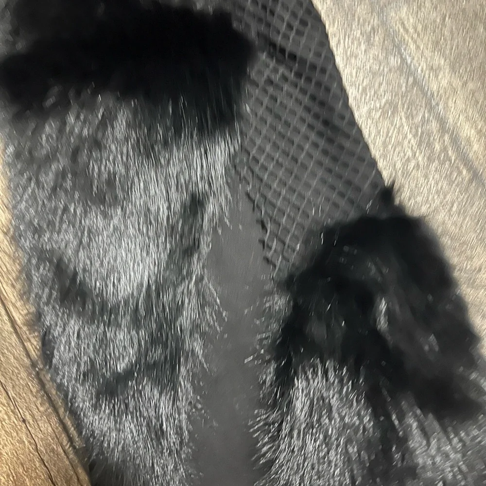Punk Rave Faux Fur Splice Pants - Picture 2 of 7